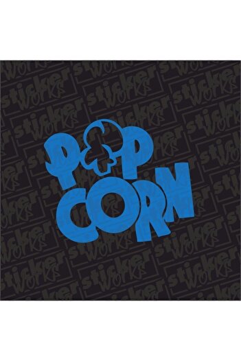 Sticker Works Autocolant Popcorn