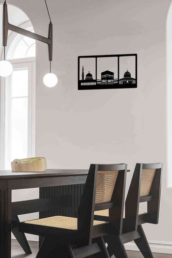 Numa Concept Cami Kabe Küçük Boy Mdf Dini Islami Lazer Kesim 22x46 Cm