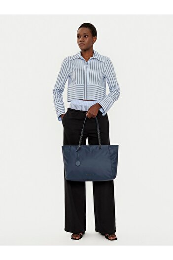 Michael Kors Women's Shoulder Bag 30R5Sıot3C-Navy
