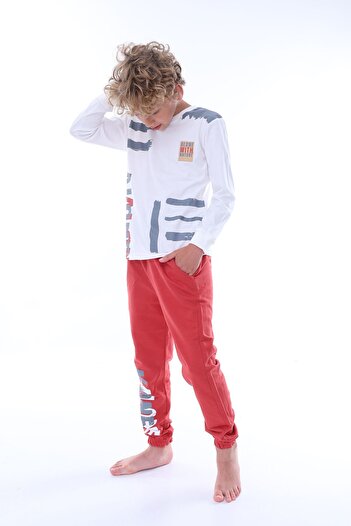 ZUZUNGA Boy's Sports Tracksuit Set - Alone With Nature (Bottom-Top)