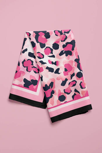 Modabutik Modern Leopard Desenli Bandana Dg12063