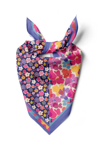 Modabutik Kadın Desenli Bandana