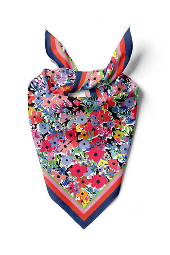Modabutik Y52 Modern Çiçekli Tasarım Bandana Dg12089