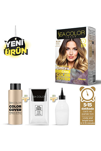Sea Color Toner 9.3h Ombre Cilası Tonlayıcı Saç Jel Boyası