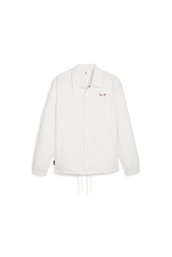 Puma X Ptc Seersucker Coach Jacket Erkek Ceket