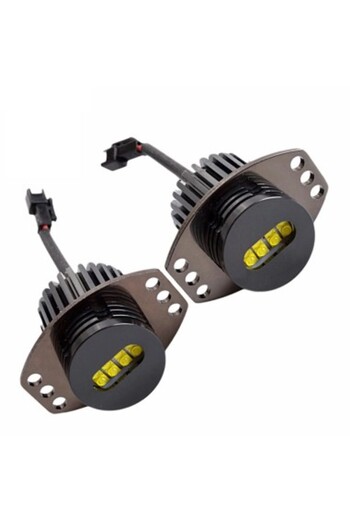 Xenon Bright Faruri LED Angel Eyes pentru BMW E90/E91 CREE LED-uri 2X40W Can Bus