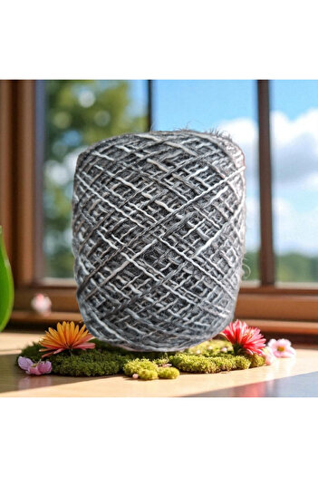 Kırlangıç Kid Moher & Ebruli Wool Chain Mix Design Hand Knitting Rope 220 Gr