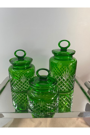 DECOSTYLE Paşabahçe 98673 Kitchen Polo Dekorlu Renkli Büyük Boy Kavanoz 1.515 cc