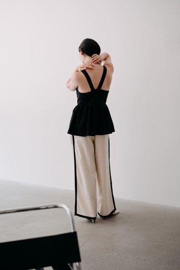 Mama in Love Remi Cream Trousers