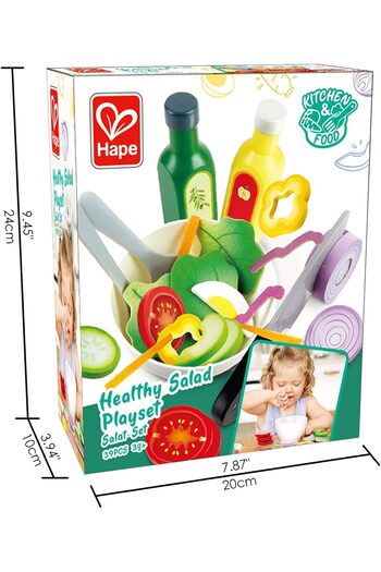 Hape Healthy Salad Playset E3174
