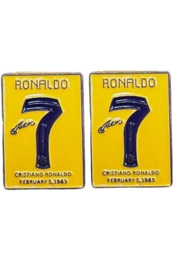 Toybox 2pcs CR7 Metal Sticker for Mobile or Any Smooth Surface
