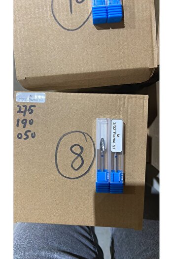global fashion Carbide milling cutter head with blue carbide M 3/32 Flame ST