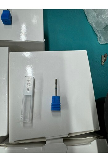 global fashion Diamond cuticle bit, cylinder, blue belt 842/032B