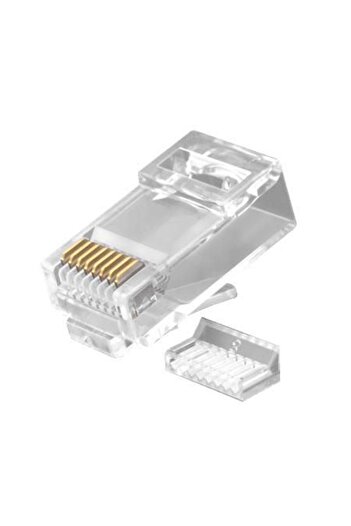 Inna marka Wtyk Lanview RJ45 UTP Cat6a dla przewodów AWG23-24 lity/kablowy 10 sztuk, LVN125416