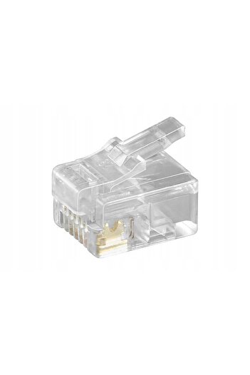 MicroConnect Wtyk modułowy RJ12 6P6C 10szt