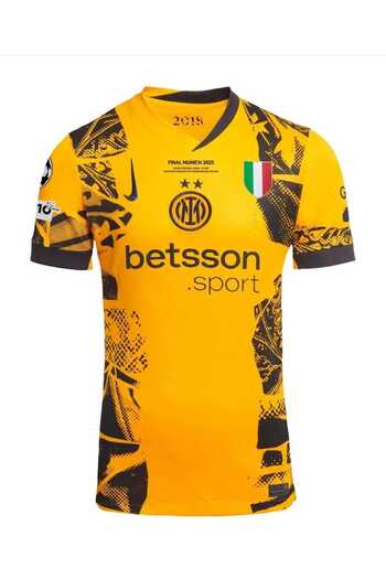 MONTENERO İnter 2024/25 new season unnamed alternative jersey (yellow)