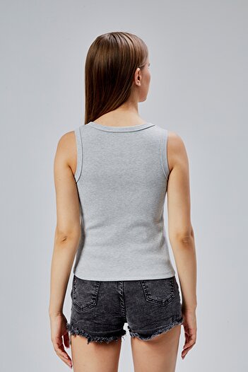Jinx Wear Fashion Women's Ribbed Look Thick Strap Basic Camisole Undershirt