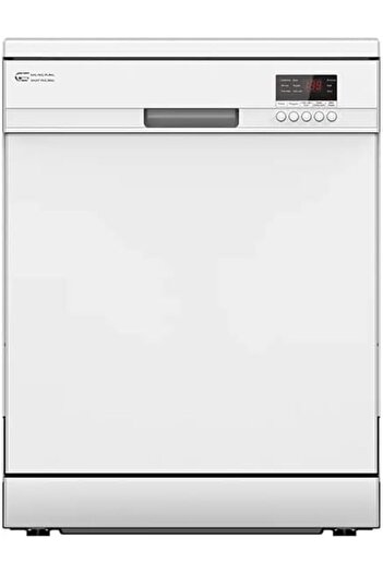 General Supreme , Dishwasher, 5 programs, 12 places, 2 Racks, Half Load feature, Dry +, white.