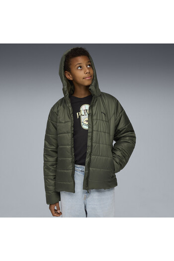 Puma Essentials Hooded Padded Jacket Youth