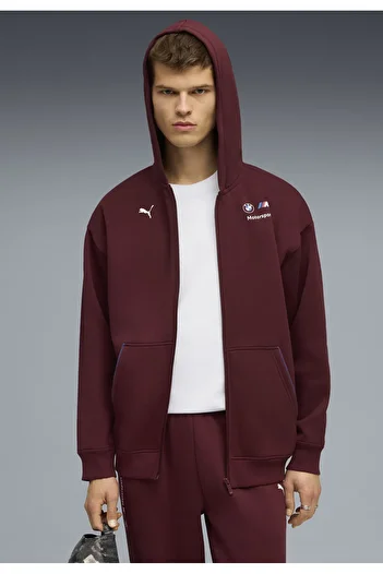 Puma BMW M Motorsport Essentials Full-Zip Hooded Jacket Men