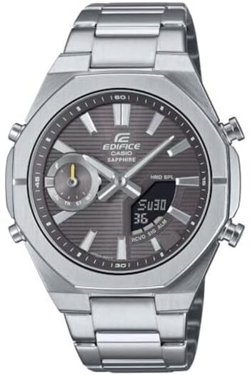 Casio Edifice ECB-S10D-8AEF Men's Watch Bluetooth Steel/Anthracite