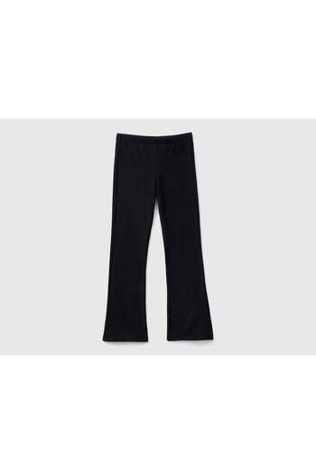 United Colors of Benetton Girls' High-Waisted Stretch Leggings