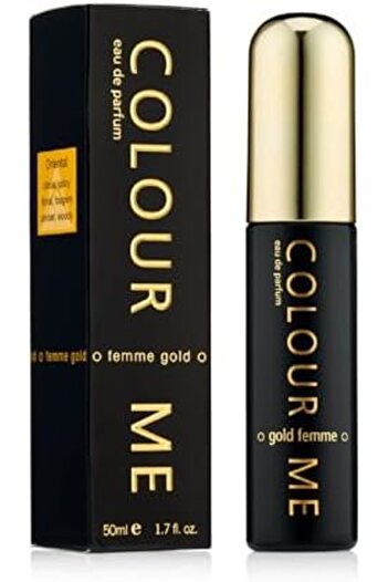 Colour Me Gold Femme - Fragrance for Women - 50ml Parfum de Toilette