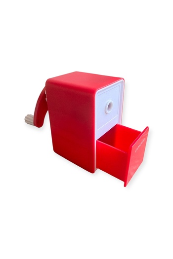 Polin Pencil Sharpener with Sleeve, Kids Sleeve Design, 3 Color Options
