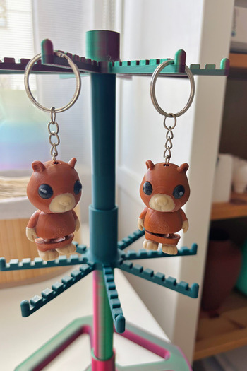 CESTOPİENO Beaver Moving Bag Ornament / Keychain - 30 Pieces