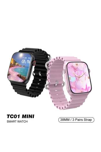 TELZEAL Germany TC01 Mini (38 MM/3 Pairs Strap)_Black