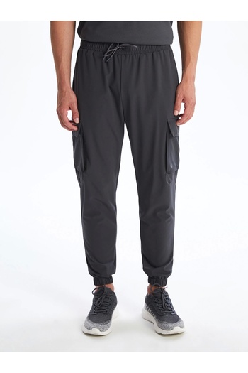 LC Waikiki Ανδρικό αθλητικό παντελόνι XSIDE ACTIVE Anthracite Slim Fit