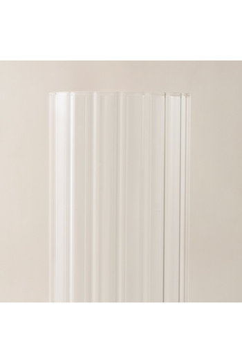 homez Ceramic Vase Taibah Collection, Cream 40*13*13Cm