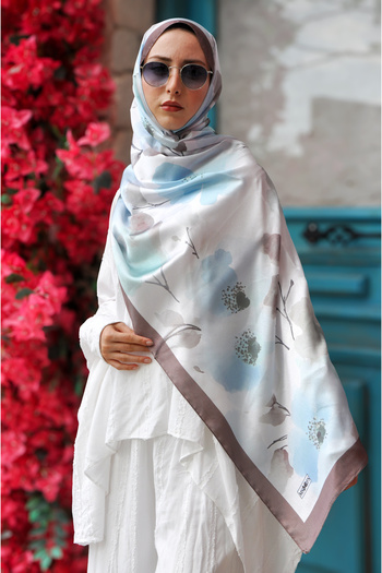MSCARFS Sima Pattern Janjan Silk Shawl