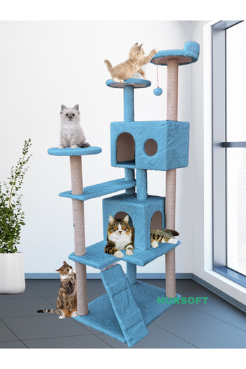 Nursoft Tower Cat House Scratching