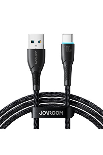 Joyroom Cablu USB-A - USB-C seria Starry, 100W, 1 m, negru
