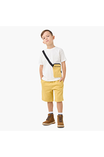 Juniors Solid T-shirt and Shorts Set