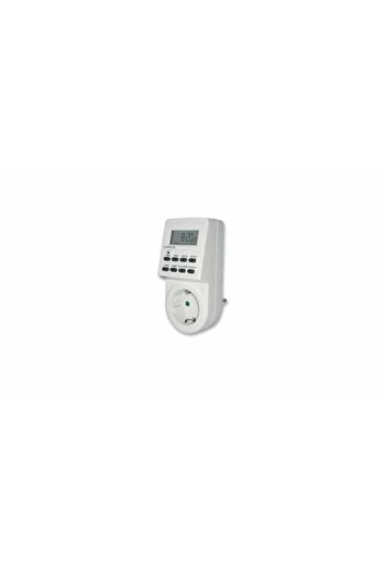 Inna marka Brennenstuhl Timer Elektryczny Dzienny/Tygodniowy, Biały, Cyfrowy, LCD, 1506550
