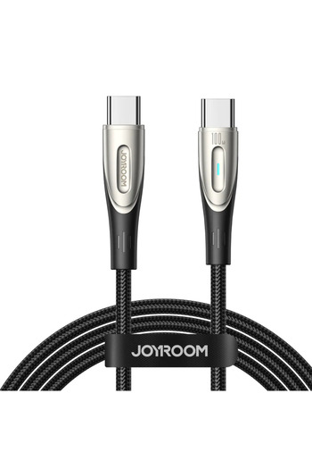 Joyroom Kabel przewód w oplocie Pioneer Series USB-C 240W 1.2m czarny