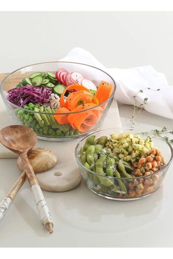 LAV FOOD CONTAINER 3 PCS SET 1 x VEG296 (2370cc), 1 x VEG286 (1130cc), 1 x VEG247 (215cc)