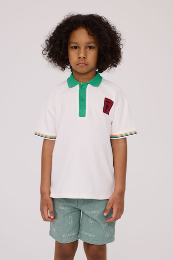 Nebbati Boy Ecru Tshirt