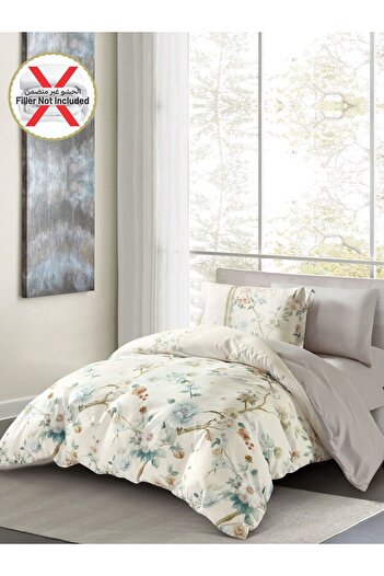 Donetella 4-piece Duvet Cover Set, Queen Size 200 X 230cm, Microfiber, (WITHOUT FILLER)