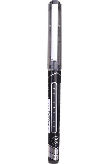 Deli ROLLER PEN .5MM BLACK MATE (1X12)