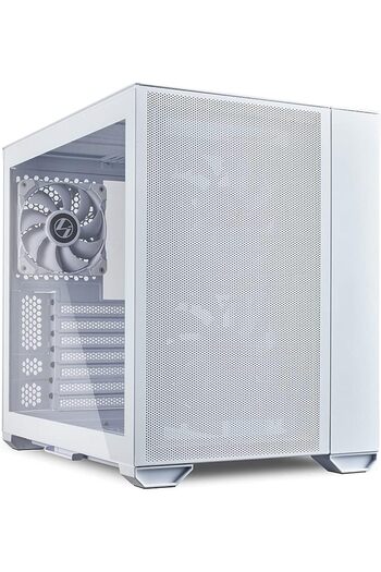 Lian Li O11 AIR MINI White PC Cabinet - Mesh Panel at the Front, Top & Rear