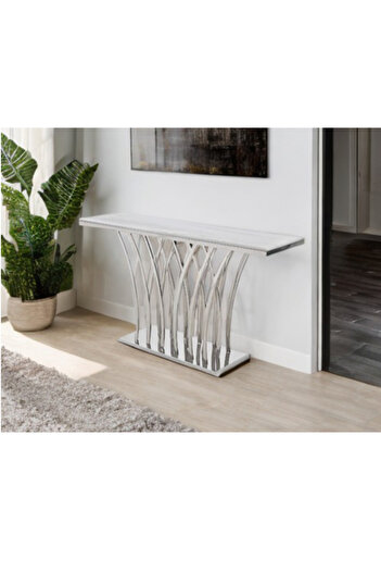 DEC4 Classic marble steel console table