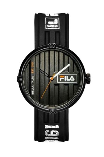 Fila Adult Unisex Analog Watch, Black 38-338-105, 40 mm