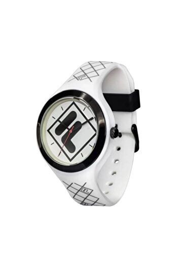 Fila Adult Unisex Analog Watch, White 38-342-001, 42 mm
