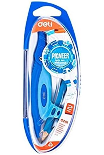 Deli EG20102 Compass with Pencil, Assorted