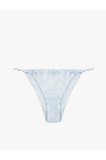 Koton Comfortable Fit Brode Lace Detailed Ribbon Brief Panties