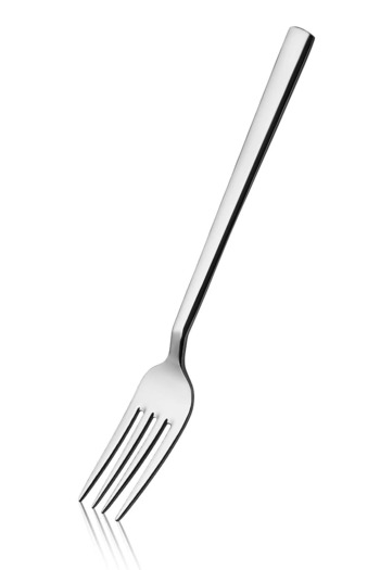 NERGIZ 18Pcs Dinner Fork Chopstick Model (Stainless Steel) Dinner Fork