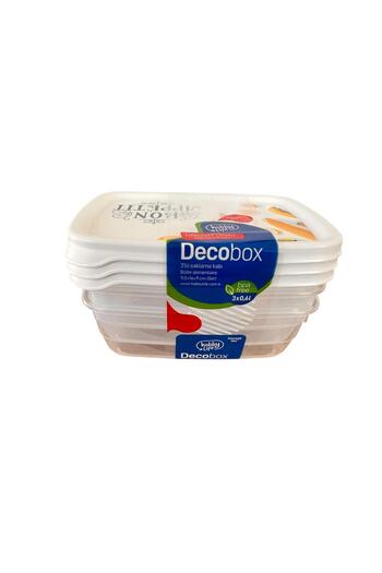 Online Home Market Deko Trend Storage Container Set 3 X 0.6 L